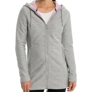 Bench Women's Light Gray Hooded Sweatshirt